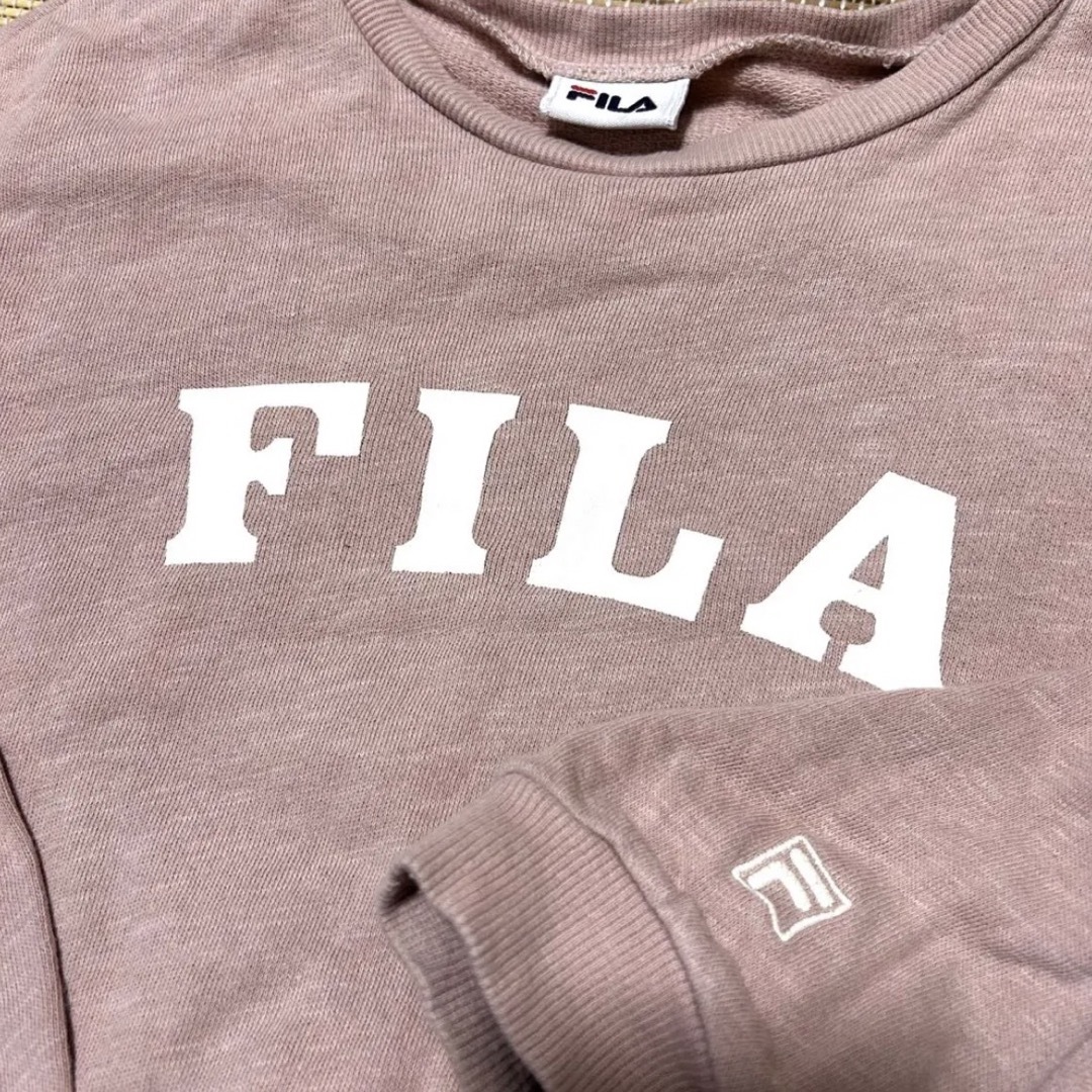 apres les cours(アプレレクール)のＦＩＬＡ　ドッキングワンピース キッズ/ベビー/マタニティのキッズ服女の子用(90cm~)(ワンピース)の商品写真