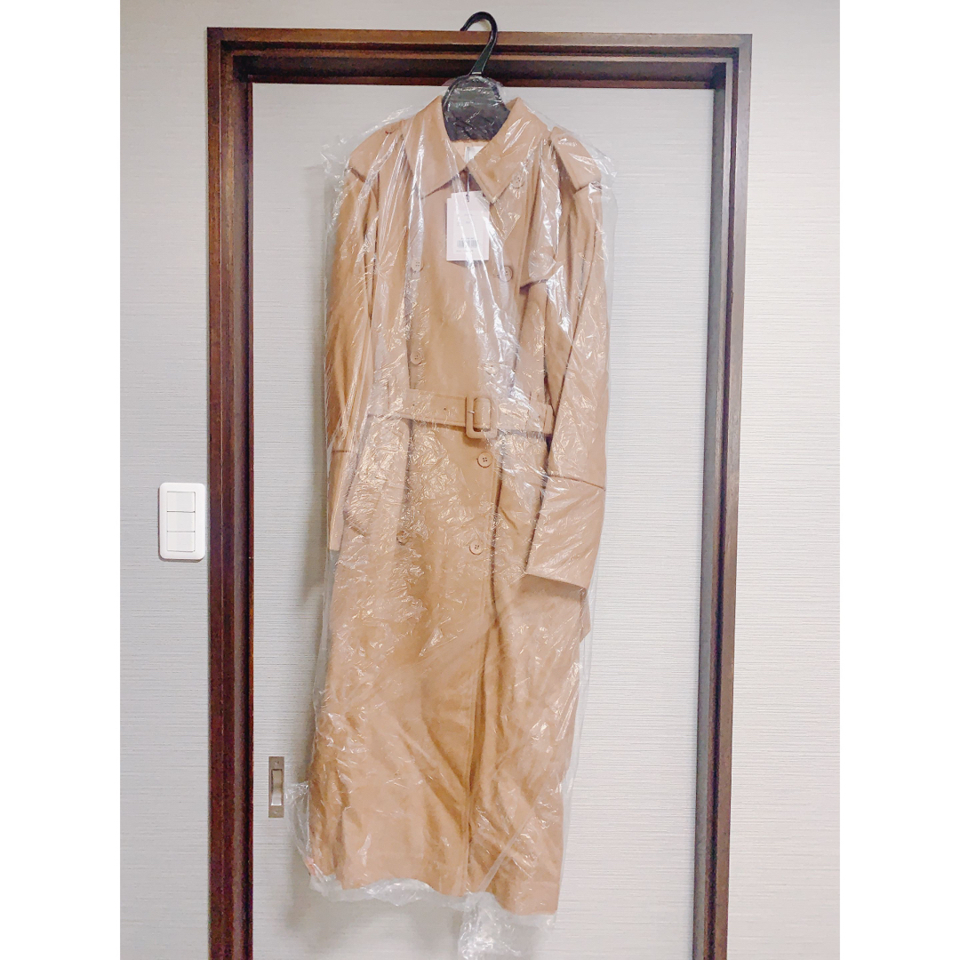 未使用品 ameri vintage BACK PLEATS TRENCH