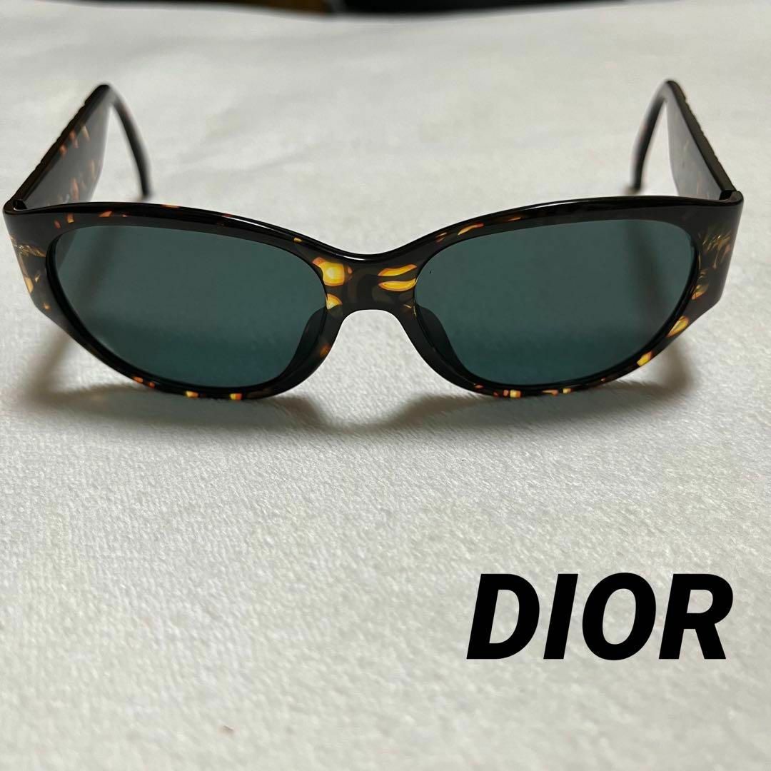 【超美品】ディオール　Dior サングラス　CDロゴ　サイドロゴ　紫外線対策