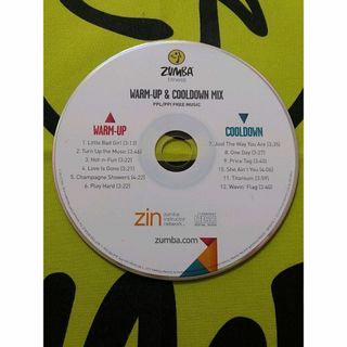 ズンバ(Zumba)のZUMBA　ズンバ　CD　WARM UP COOL DOWN　初期　希少品(ワールドミュージック)