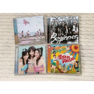 エーケービーフォーティーエイト(AKB48)のAKB48 CD シングル　4枚　まとめ売り　アイドル(ポップス/ロック(邦楽))