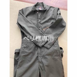 ディッキーズ(Dickies)のディッキーズ　つなぎ　Mサイズ　オリーブグリーン(ワークパンツ/カーゴパンツ)