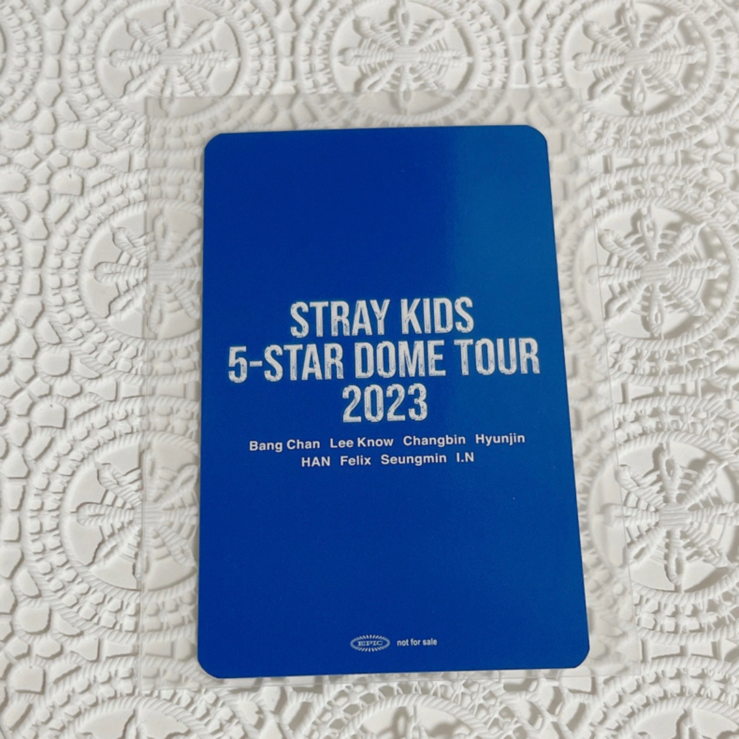 Stray Kids(ストレイキッズ)のstray kids スキズ 福岡 リノ 会場限定トレカ エンタメ/ホビーのCD(K-POP/アジア)の商品写真