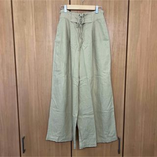 ダブルクローゼット(w closet)のw closet ハイウエストワイドパンツ(カジュアルパンツ)