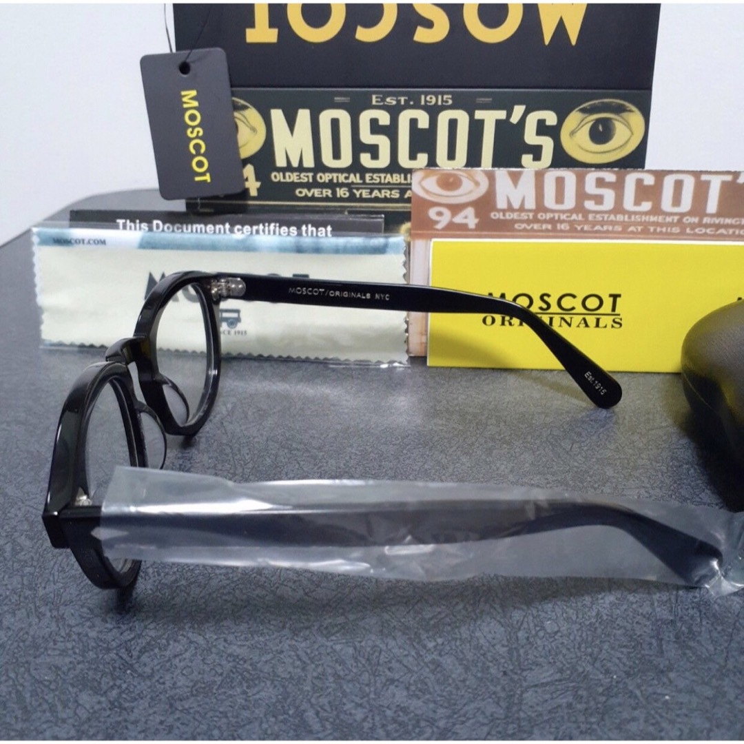 MOSCOT - モスコットレムトッシュ 49 ブラック BLACKの通販 by jimnys