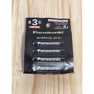 パナソニック(Panasonic)のPanasonic エネループPRO 単3形 BK-3HCD/4C  4本(その他)