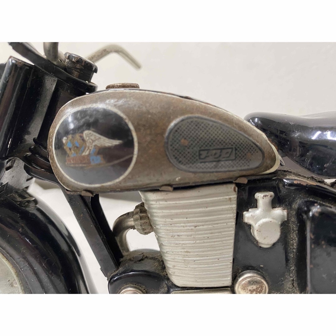 BANDAI(バンダイ)のメグロ　ブリキ製オートバイ エンタメ/ホビーのおもちゃ/ぬいぐるみ(ミニカー)の商品写真