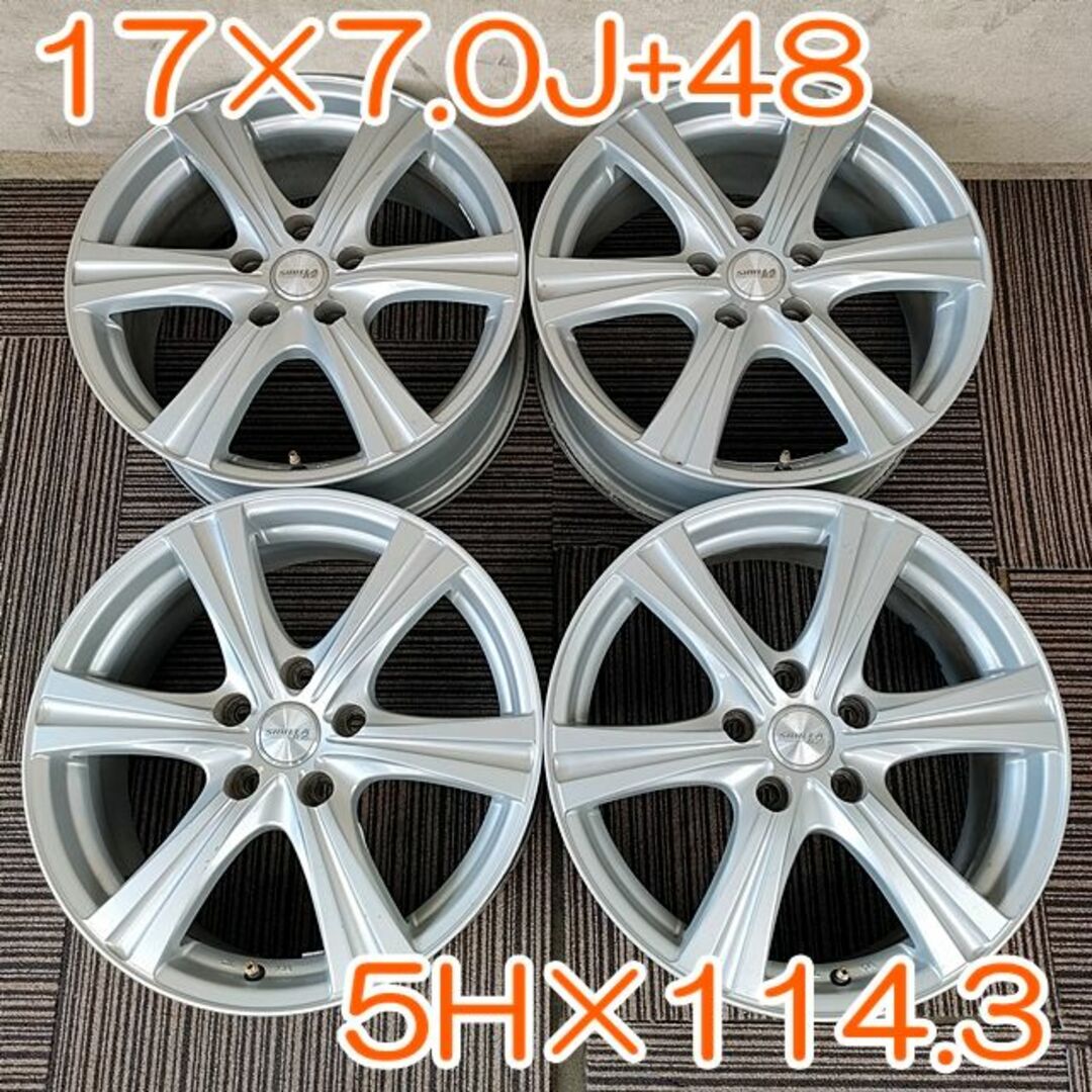 SIBILLA RZ 17×7.0J+48 PCD 5H×114.3 YH145