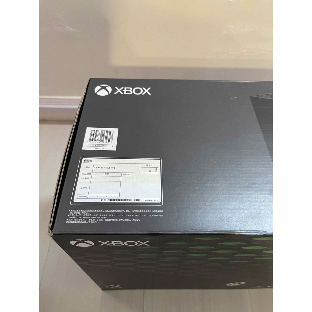 Xbox Series X​ 新品 未使用 未開封 本体の通販 by BARAN｜ラクマ