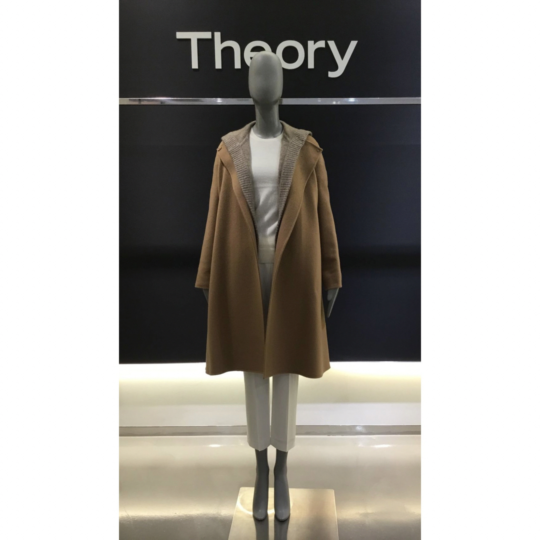 theory(セオリー)のTheory 19aw ノーカラーコート レディースのジャケット/アウター(ロングコート)の商品写真