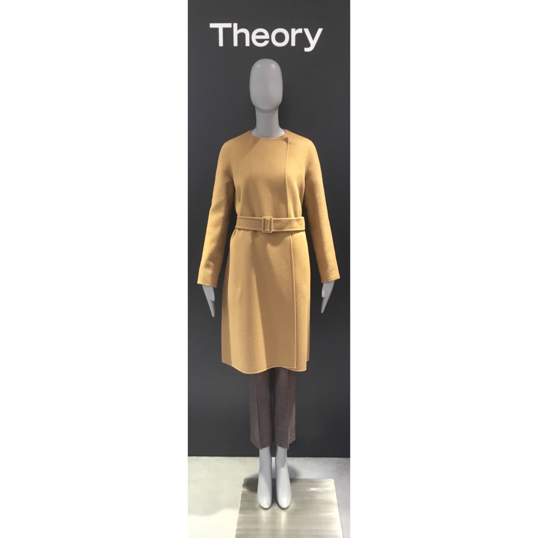 Theory 19aw ノーカラーコート