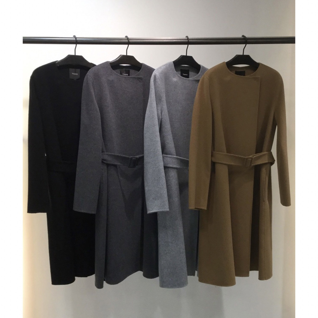 Theory 19aw ノーカラーコート