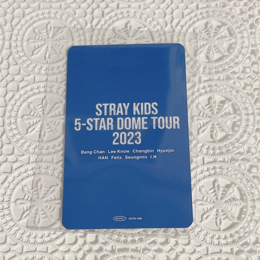 Stray Kids(ストレイキッズ)のstray kids スキズ 福岡 スンミン 会場限定トレカ エンタメ/ホビーのCD(K-POP/アジア)の商品写真