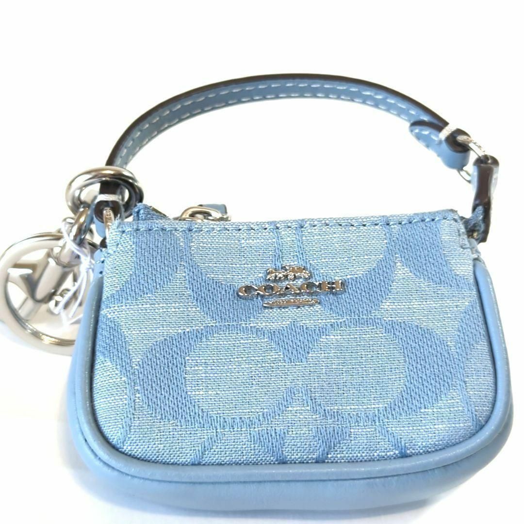 ❤新品未使用❤COACH　バッグ型キーホルダー　白