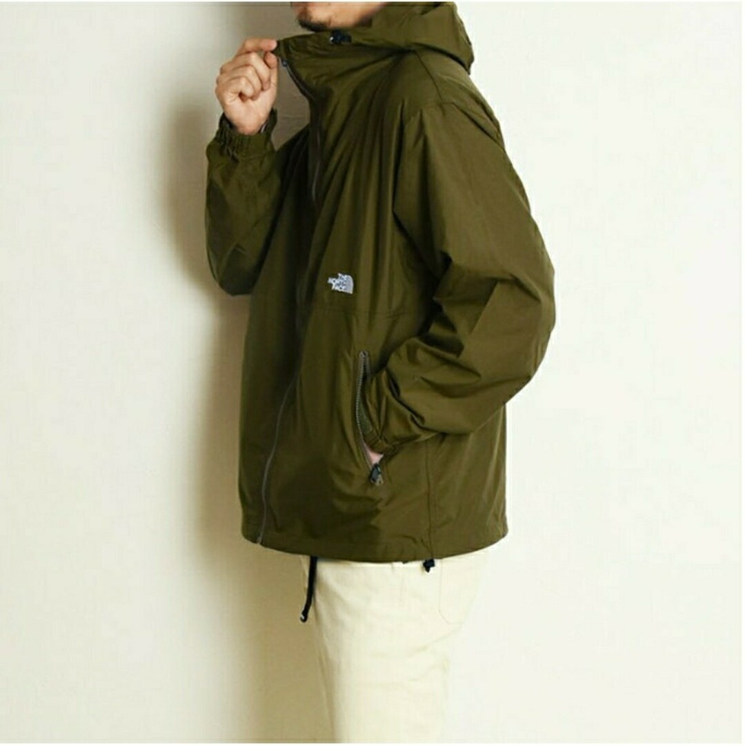 THE NORTH FACE - ノースフェイス コンパクトジャケット カーキ S