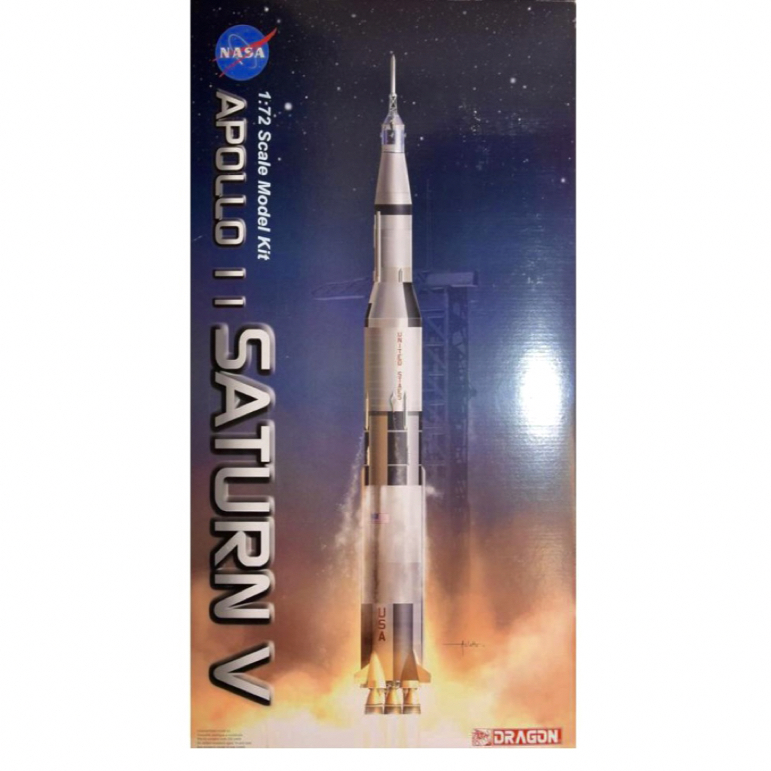 ドラゴン 1/72 アポロ11号 サターンV型ロケットの通販 by ドラゴン 1/72 アポロ11号 サターンV型ロケットの通販 by