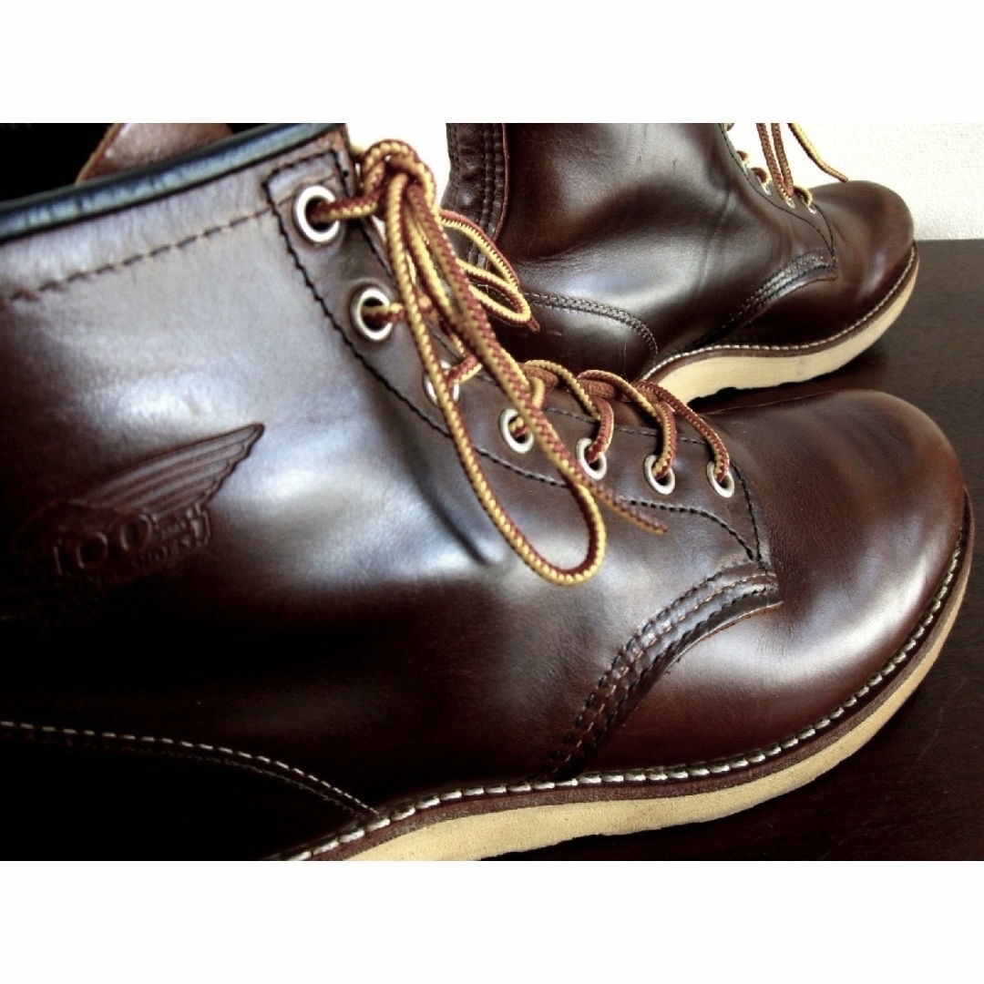 REDWING(レッドウィング)のRedWing◆Style No.8158（クロムエクセル）100周年モデル メンズの靴/シューズ(ブーツ)の商品写真