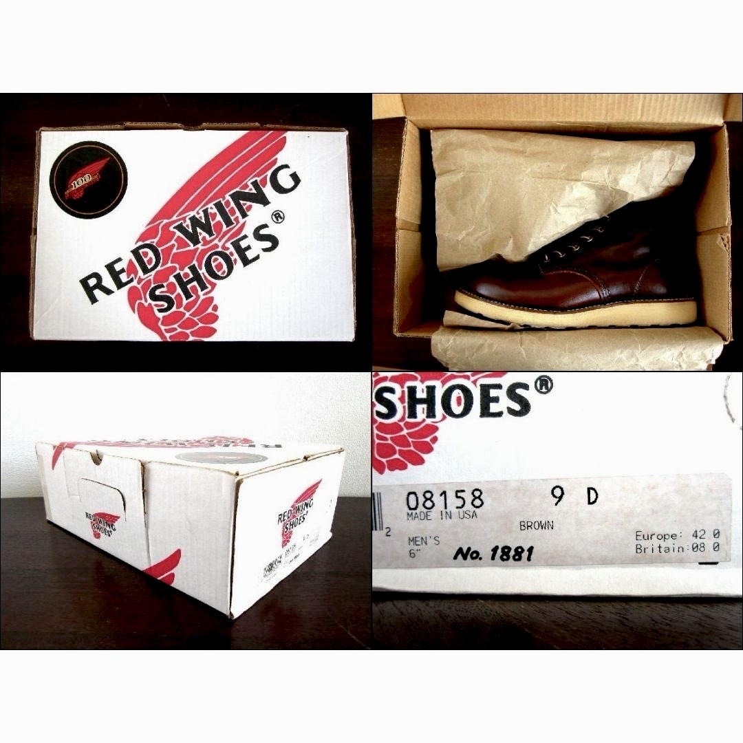 RedWing◇Style No.8158(クロムエクセル)100周年モデル RedWing◇Style No.8158(クロムエクセル)100周年モデル