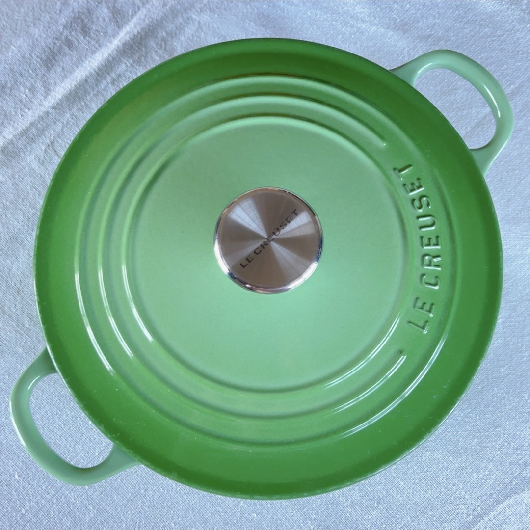 LE CREUSET - ル・クルーゼ ココット・ジャポネーズ22cm グリーンの