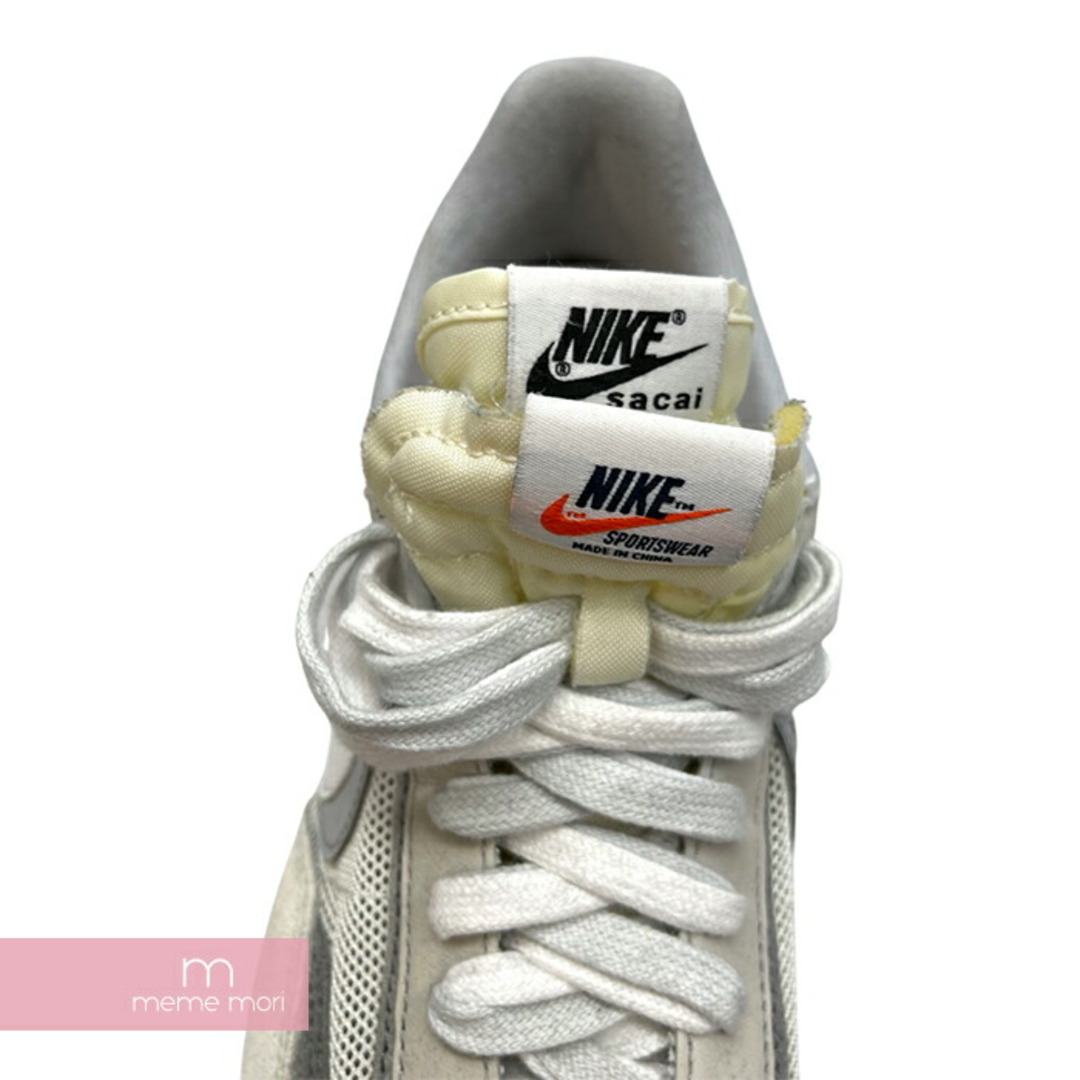 NIKE×SACAI 2019AW LD WAFFLE Summit White BV0073-100 サカイ×ナイキ LDワッフル サミットホワイト  ローカットスニーカー ホワイト×グレー サイズUS11(29cm)【230917】【中古-B】