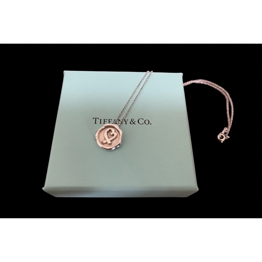 Tiffany & Co.(ティファニー)の(レア箱袋付)Tiffany ラヴィングハート メダリオン メダル シルバー レディースのアクセサリー(ネックレス)の商品写真