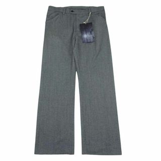 サンシー(SUNSEA)のSUNSEA サンシー 19AW 19A40 N.M BRUSHED TEKETEKE PANTS ウール スラックス ブラック系 ホワイト系 2【新古品】【未使用】【中古】(その他)