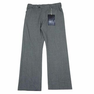 サンシー(SUNSEA)のSUNSEA サンシー 19AW 19A40 N.M BRUSHED TEKETEKE PANTS ウール スラックス ブラック系 ホワイト系 3【新古品】【未使用】【中古】(その他)