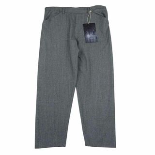 サンシー(SUNSEA)のSUNSEA サンシー 19AW 19A43 N.M BRUSHED M2 PANTS ウール スラックス ブラック系 ホワイト系 2【新古品】【未使用】【中古】(その他)