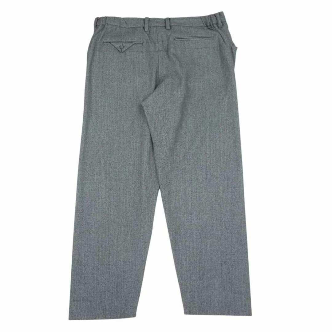 SUNSEA(サンシー)のSUNSEA サンシー 19AW 19A43 N.M BRUSHED M2 PANTS ウール スラックス ブラック系 ホワイト系 2【新古品】【未使用】【中古】 メンズのパンツ(その他)の商品写真