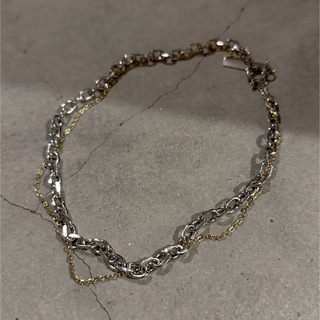 アンスリード(UN3D.)のContrast oval linkchain necklace No.1101(ネックレス)