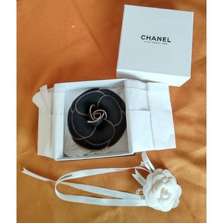 ［正規品］CHANEL カメリア コサージュ　ボルドー系