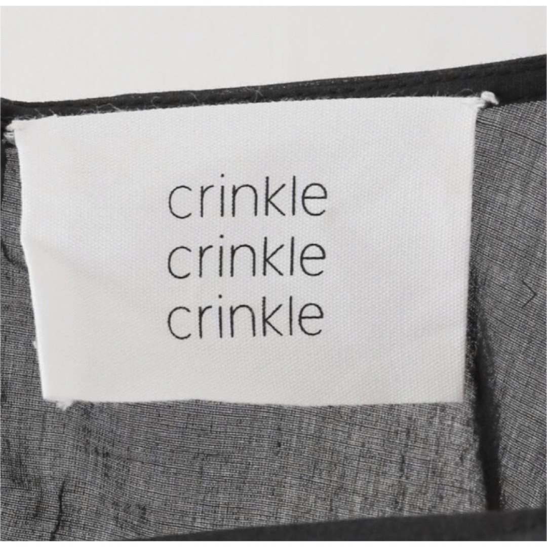 crinkle crinkle crinkle ブラウス