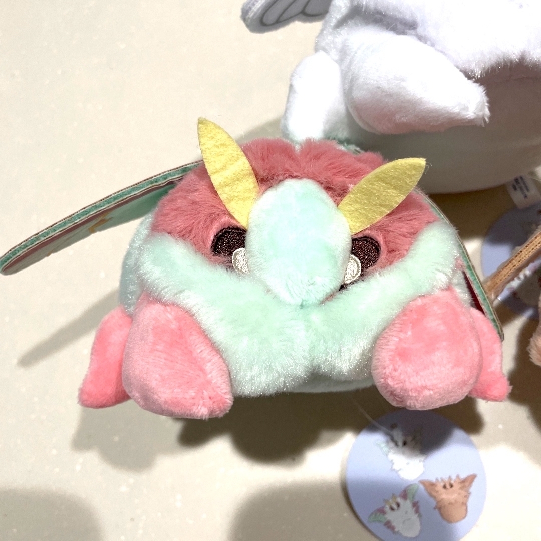 TAITO - モスのいる日常 ぬいぐるみ 全3種 カイコ系 ヤママユガ TAITO - モスのいる日常 ぬいぐるみ 全3種 カイコ系 ヤママユガ