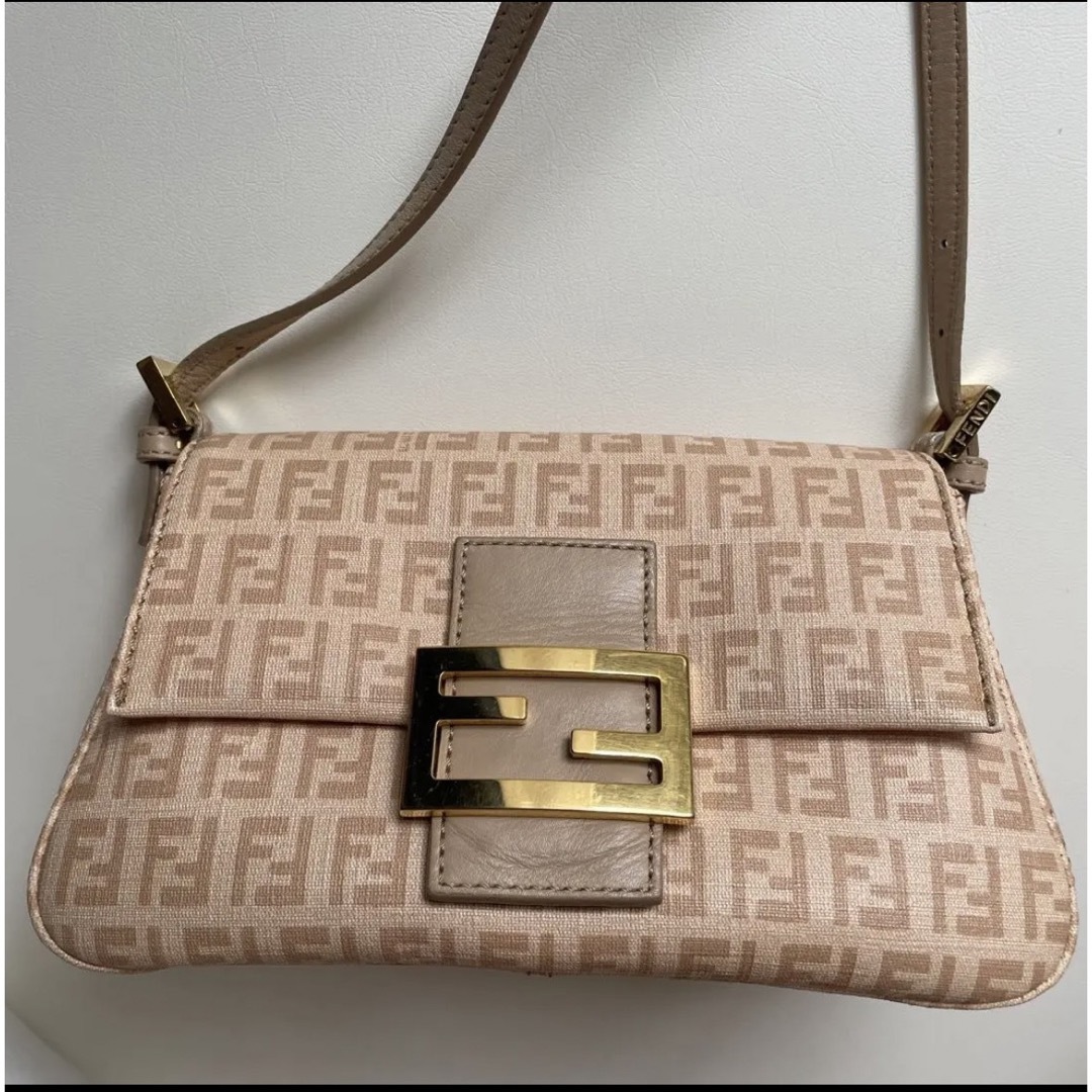 フェンディ FENDI ズッカ マンマバケット ハンドバッグ 希少 レア 美品