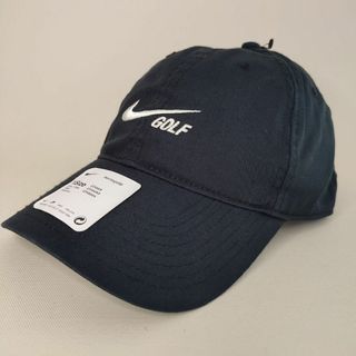 ナイキ(NIKE)の【新品】ナイキ ヘリテージ86 ウォッシュド ゴルフキャップ（ブラック）(キャップ)