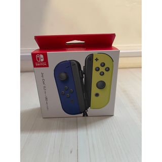 【任天堂純正品】Joy-Con(L) ブルー/(R) ネオンイエロー(その他)