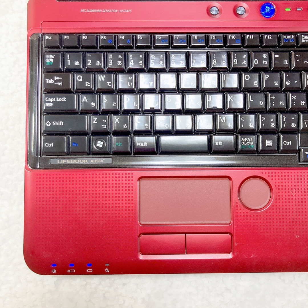 i5‼️SSD256GB✨メモリ8GB❣️ブルーレイ✨WEBカメラ❣️赤ノートパソコン-