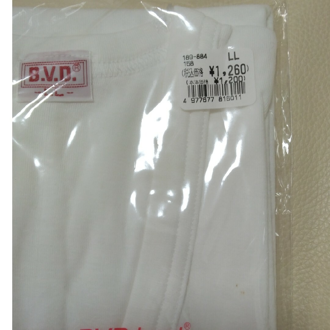 BVD(ビーブイディー)のBVD U首半袖Tシャツ メンズのアンダーウェア(その他)の商品写真