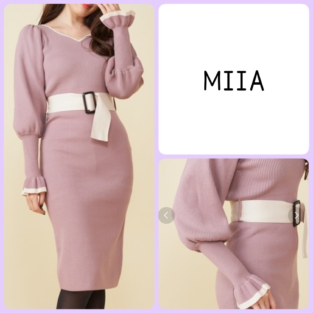 ♡miia♡新品Aラインワンピース