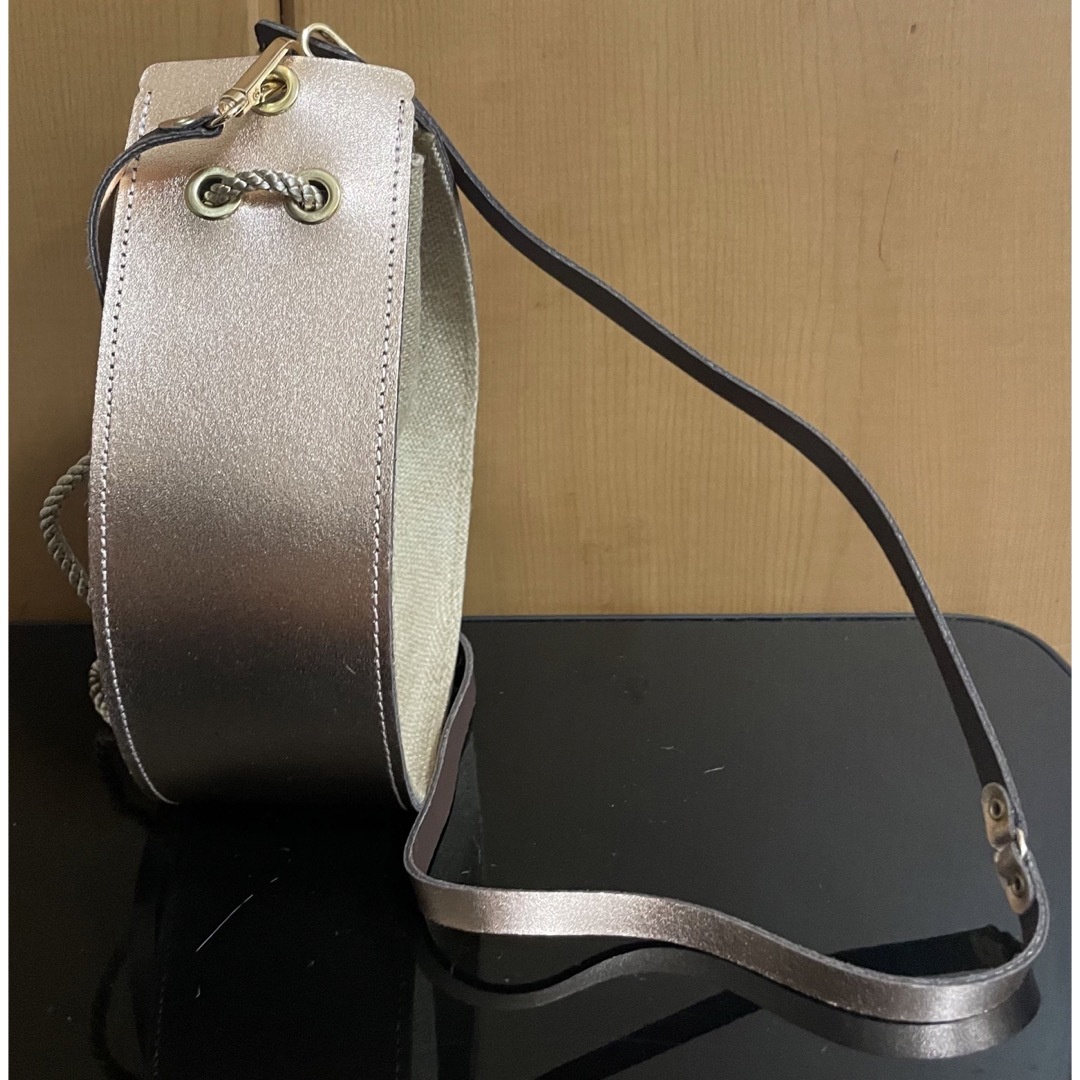 VICE VERSA バイスベルサ ジュートドローストリングバッグ レディースのバッグ(ショルダーバッグ)の商品写真