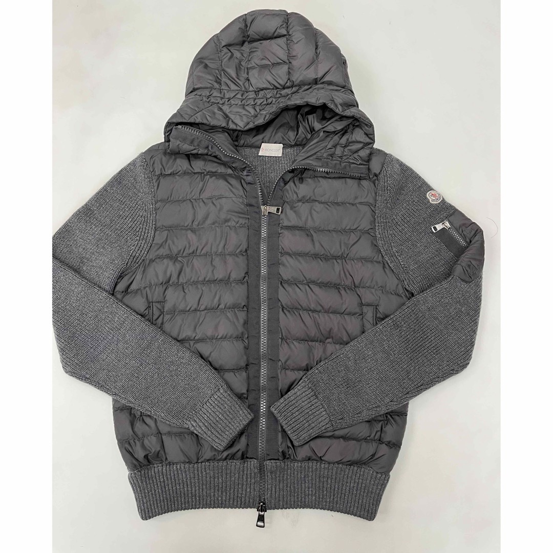 MONCLER(モンクレール)の超美品 モンクレール ニット ダウン サイズM メンズのジャケット/アウター(ダウンジャケット)の商品写真