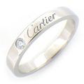 カルティエ Cartier リング C ドゥ カルティエ ウェディング バンド 