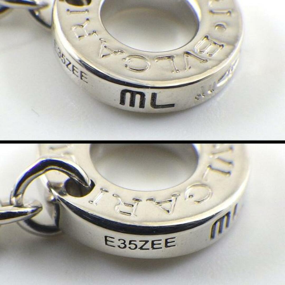 BVLGARI(ブルガリ)のブルガリ BVLGARI ブレスレット B-zero1 ビーゼロワン エレメント パヴェ ダイヤモンド K18WG 【中古】 レディースのアクセサリー(ブレスレット/バングル)の商品写真