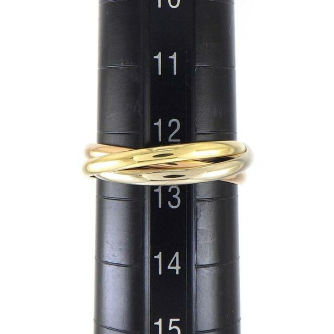 Cartier(カルティエ)のカルティエ Cartier リング トリニティ XS スリーカラー K18PG K18WG K18YG 12.5号 / #53 【中古】 レディースのアクセサリー(リング(指輪))の商品写真