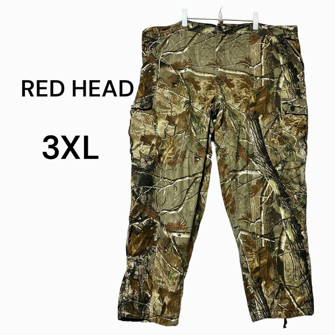 リアルツリーカモ カーゴパンツ 古着 3XL レッドヘッド RedHead リアルツリーカモ カーゴパンツ 古着 3XL レッドヘッド RedHead