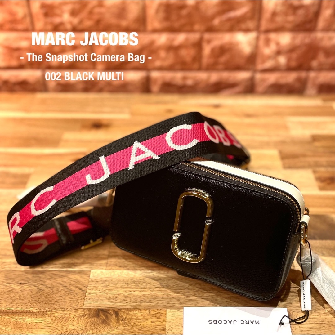 新品未使用★marc jacobs snap shot bag