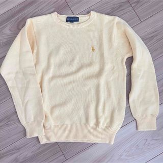 ラルフローレン(Ralph Lauren)のラルフローレン　イエローニット　130(ニット)