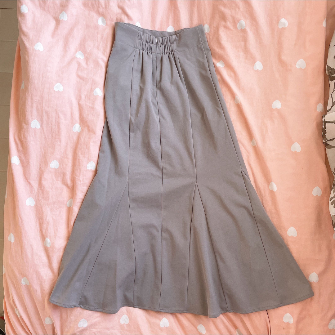 GRL(グレイル)のGRL マーメイドスカート[gc29] ブルー グレイル ロングスカート 清楚 レディースのスカート(ロングスカート)の商品写真