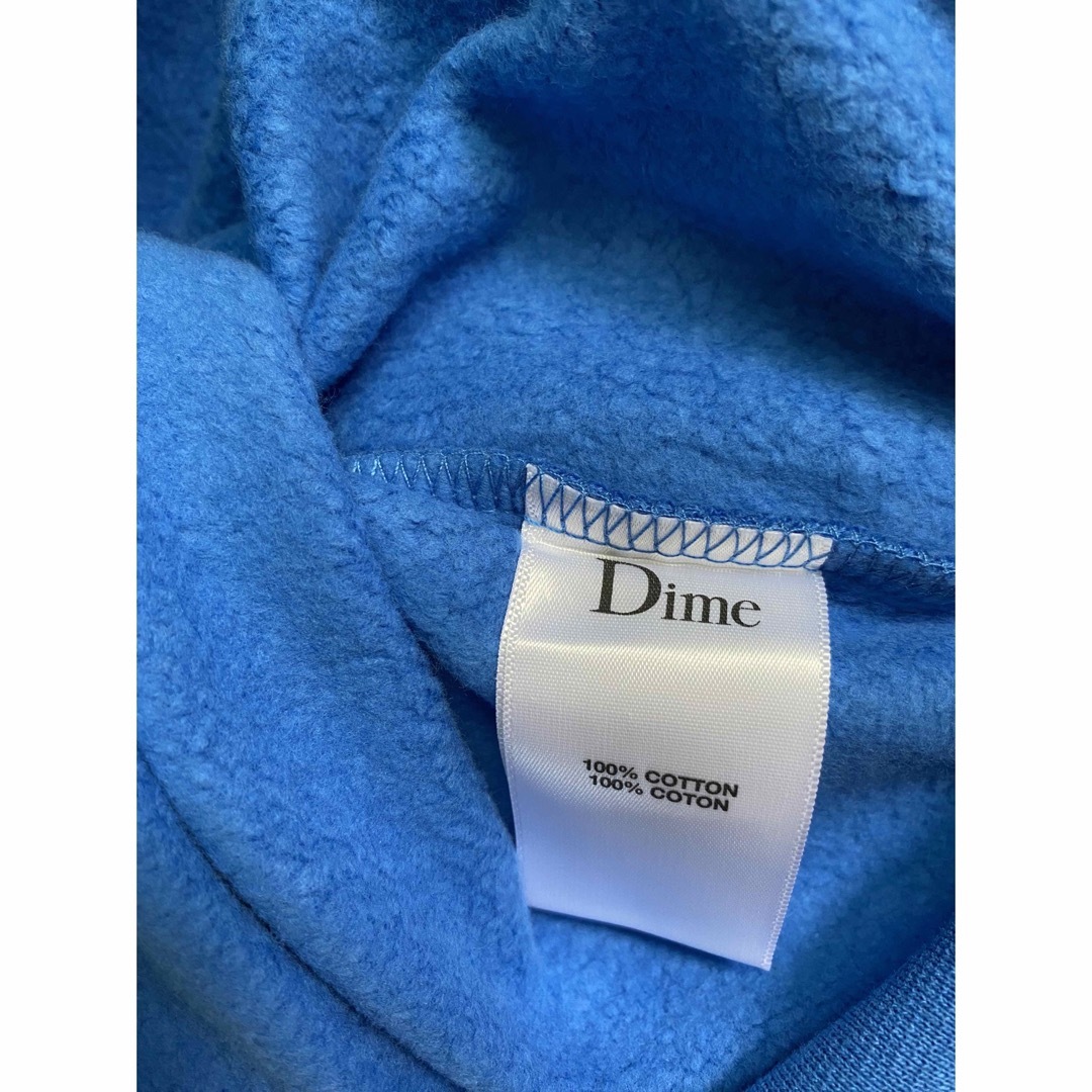Dime パーカー フーディー Mサイズ 青 メンズのトップス(パーカー)の商品写真