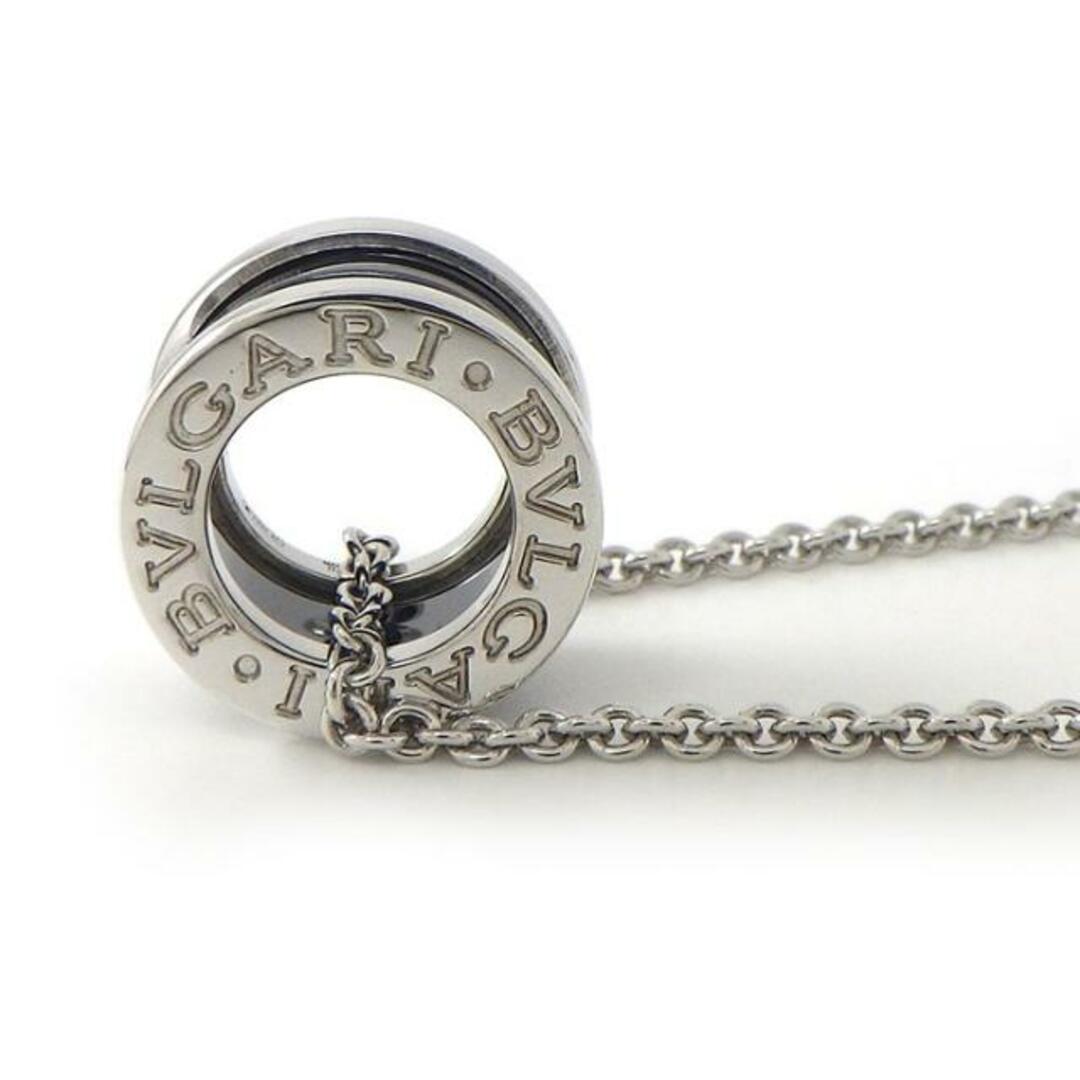 ブルガリ BVLGARI ネックレス B-zero1 ビーゼロワン セーブザチルドレン 子供 支援 チャリティ SV925 ブラック セラミック 黒 【中古】
